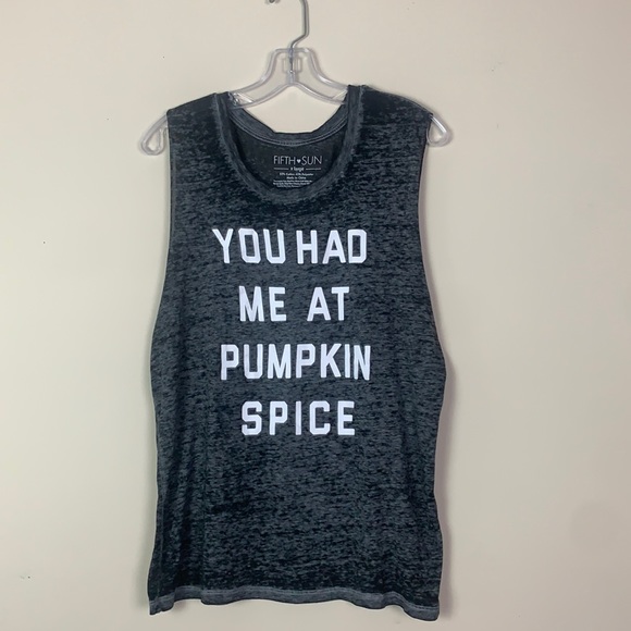 Fifth Sun Tops - Fifth Sun Tank Top Women XL Graphic Tee Sleeveless Preowned